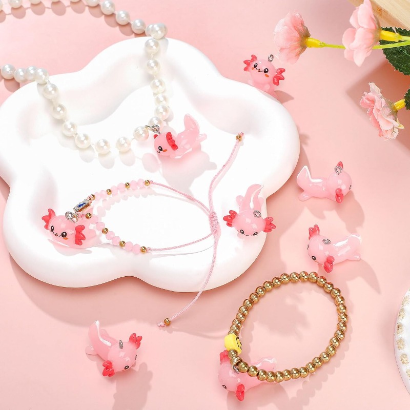 10個入り レジン製ミニアホロートルチャームペンダント DI - Resin Crafts Diy のレビューと価格