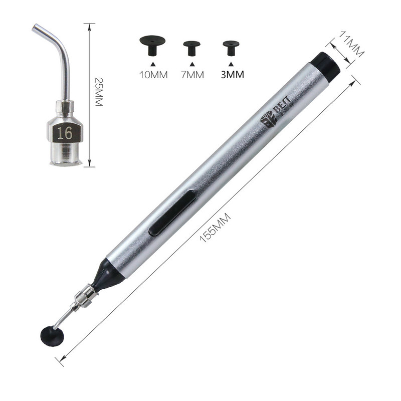 1個ミニ真空吸引ペンBST-939真空吸引ペンツールヘッダー - Vacuum Chamber Small のレビューと価格