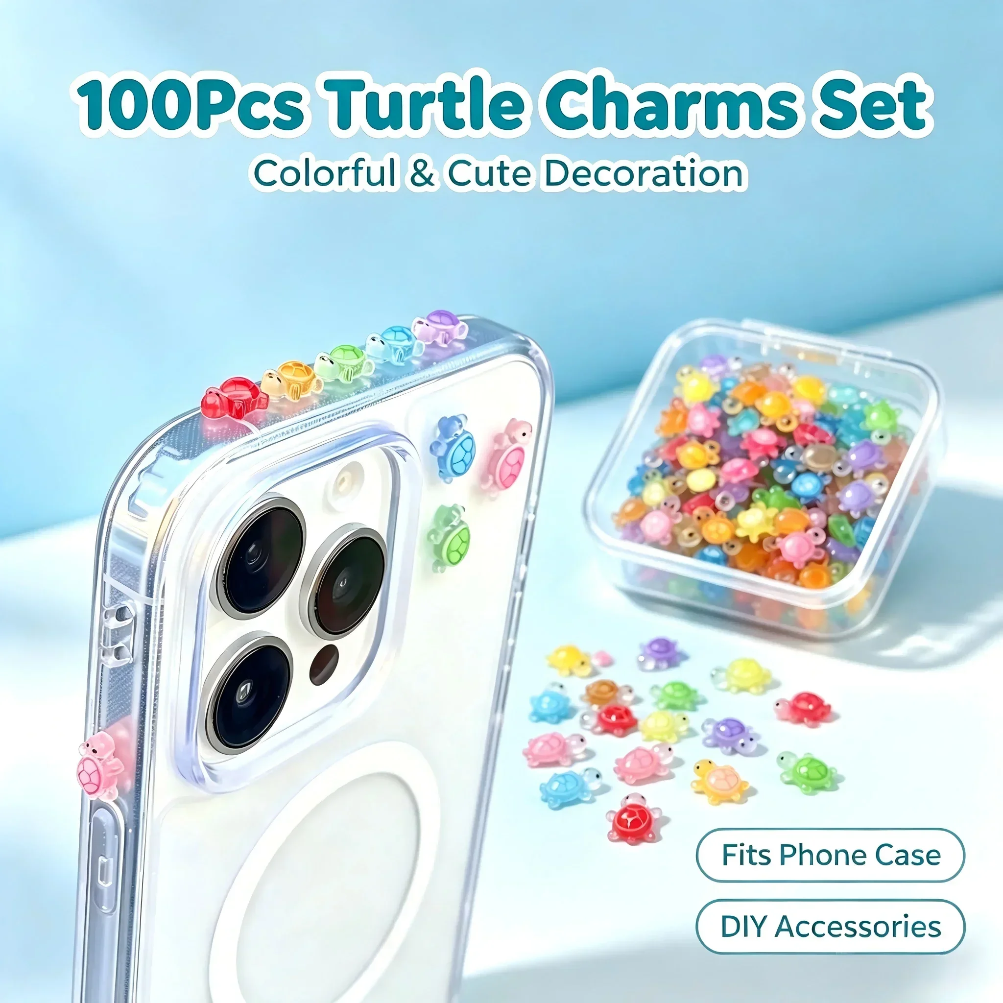100個入り／幸運のカメのレジンチャーム。K-POPアイドル - Crafting Resin のレビューと価格